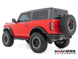 Ford Bronco Running Boards - BA2 Side Steps - Rough Country - 2 Door